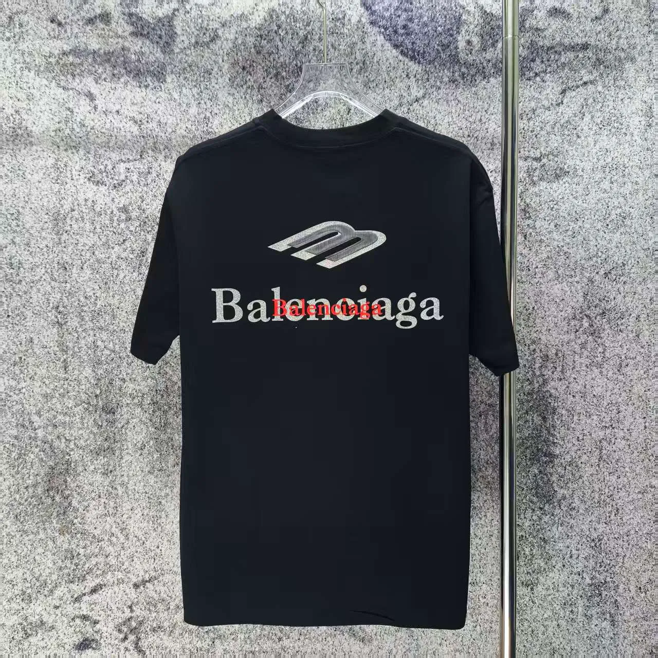 Bal* 2026 New Arrival logo t Same Style Size S M L XL XXL Black White